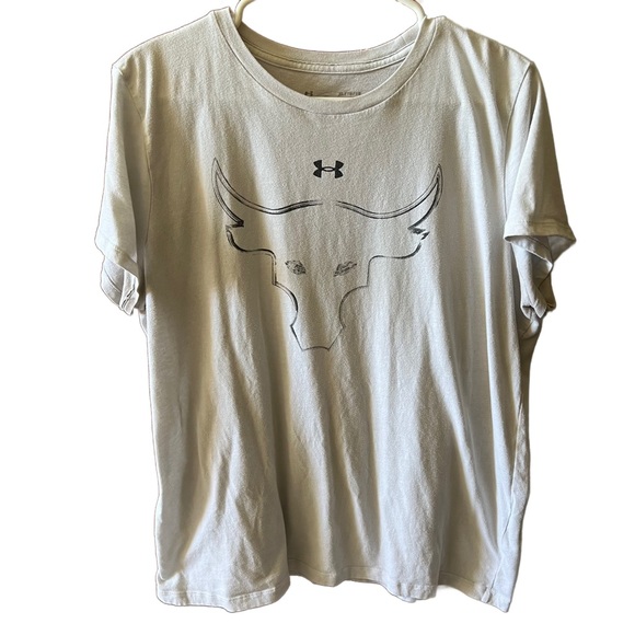 Under Armour Gray Graphic Short Sleeve Tee - Picture 1 of 4